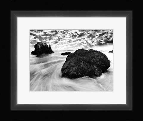 Framed Rushing Waters Print