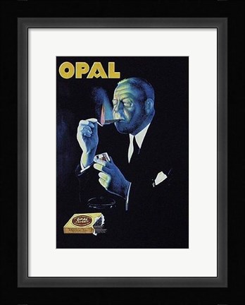Framed Opal, 1926 Print