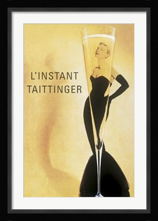 Framed Taittinger Print