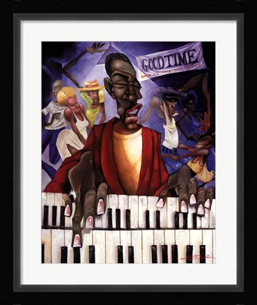 Framed Back In The Day Print