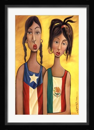 Framed Lo Siento Print