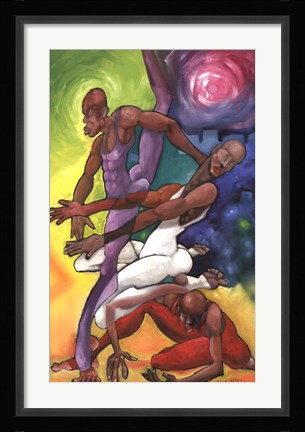 Framed Dance Trio Print