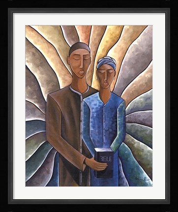 Framed Spiritual Bonding Print