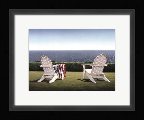 Framed Spring House View Print