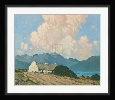 Framed Roadside Cottage Print