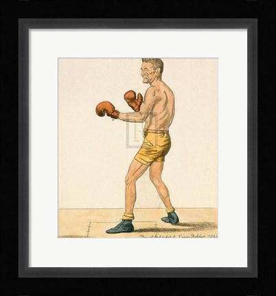 Framed Jim Driscoll Print