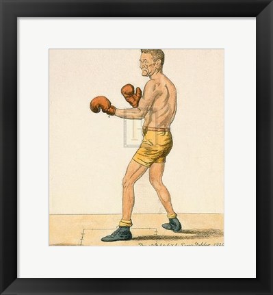 Framed Jim Driscoll Print