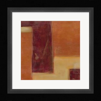 Framed Orange Two-Step I Print