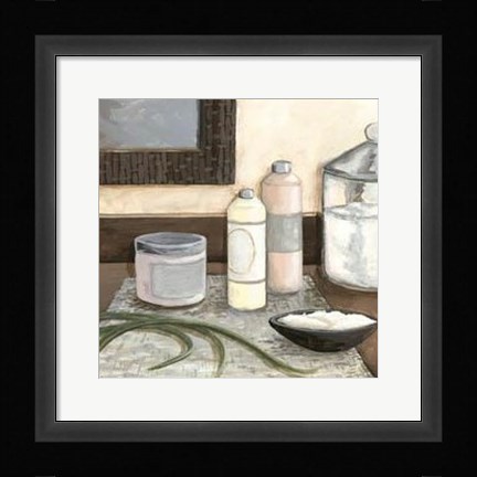 Framed Spa Retreat I Print