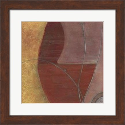 Framed Sun Tendrils I Print