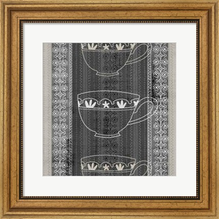 Framed Cup Of Tea II Print