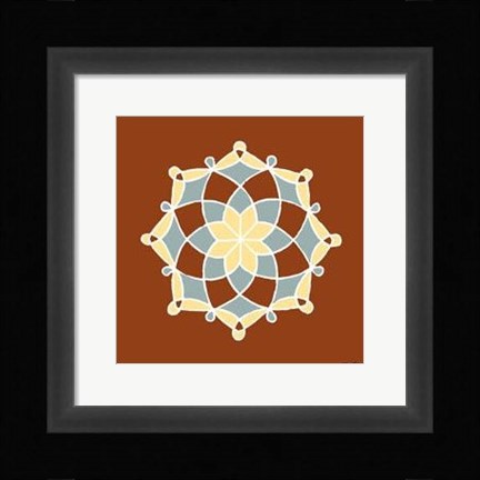 Framed Amish Lace II Print