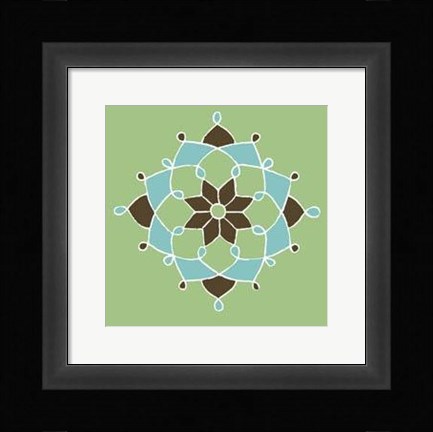 Framed Dutch Lace I Print