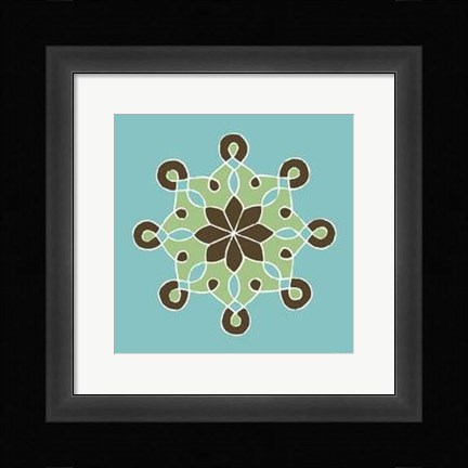 Framed Dutch Lace III Print