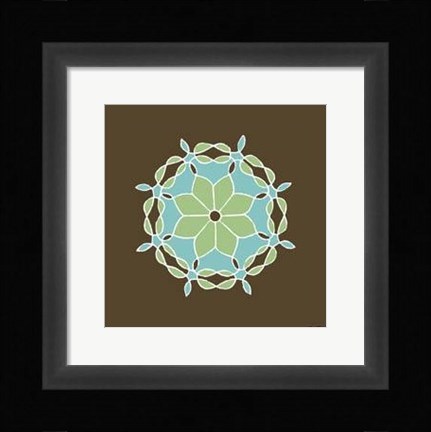 Framed Dutch Lace IV Print