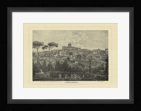 Framed Piranesi View Of Rome I Print