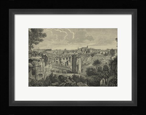 Framed Piranesi View Of Rome II Print