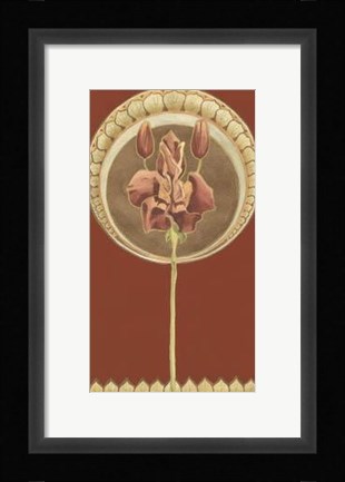 Framed Fleur D' Epice I Print