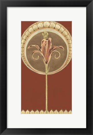 Framed Fleur D&#39; Epice II Print