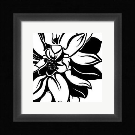 Framed Miniature Botanical Sketch III Print