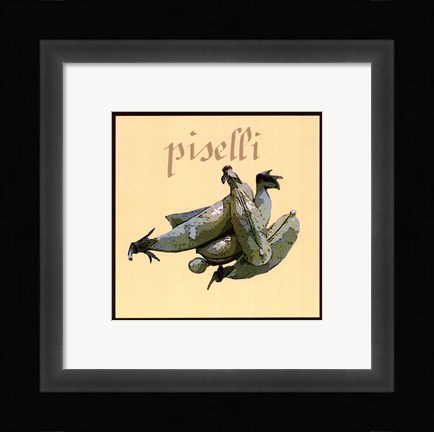 Framed Italian Vegetable VII Print