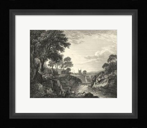 Framed Jedburgh Abbey Print