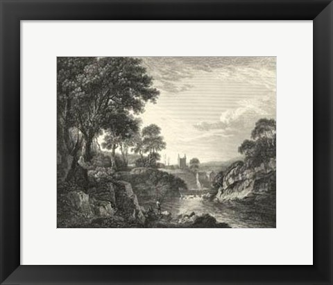 Framed Jedburgh Abbey Print