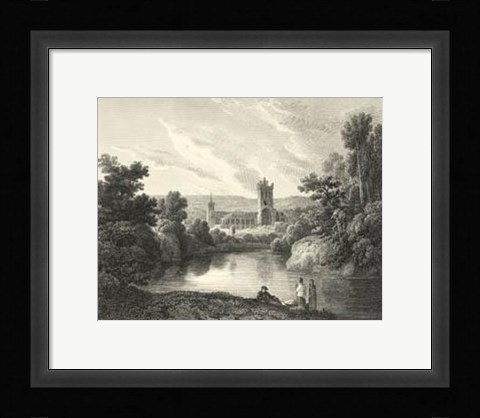 Framed Gilknocky Tower Print
