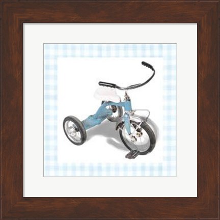 Framed Colin&#39;s Tricycle Print