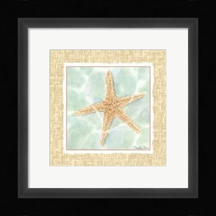 Framed Ocean Starfish Print
