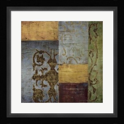 Framed Twilight Filigree II Print