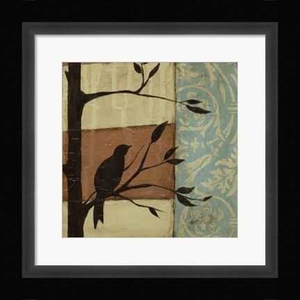 Framed Arts Crafts Silhouette III Print