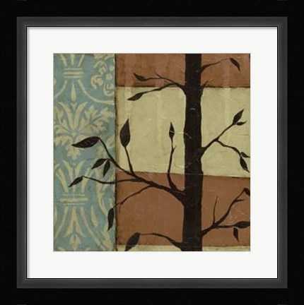 Framed Arts Crafts Silhouette IV Print