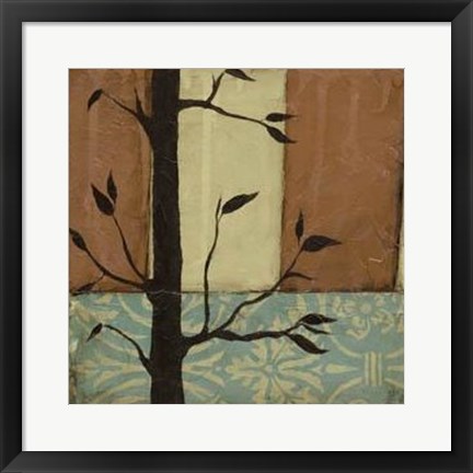 Framed Arts Crafts Silhouette V Print