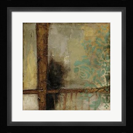 Framed Patina Abstract II Print
