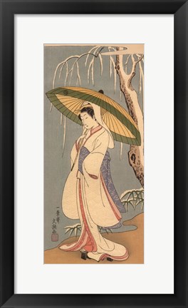 Framed Women Of Japan IV Print