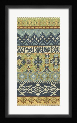 Framed Eastern Embroidery II Print