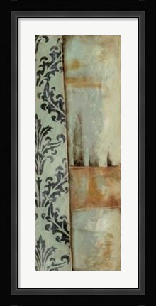 Framed Damask Harmony VI Print