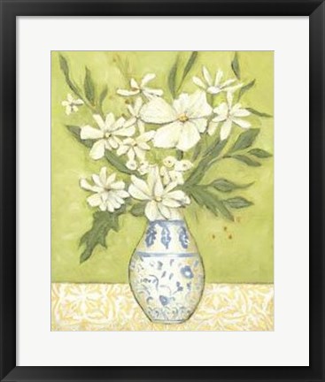 Framed Tara&#39;s Flowers II Print