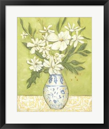 Framed Tara's Flowers II Print