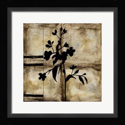 Framed Patina Elegance III Print
