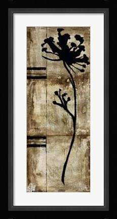 Framed Patina Elegance VI Print