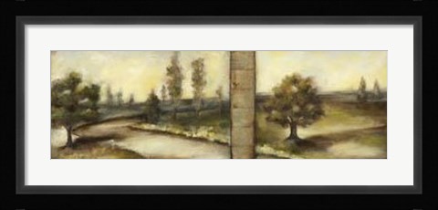 Framed Medium Misty Sunrise I Print