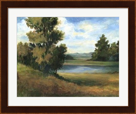 Framed Auburn Meadow Print