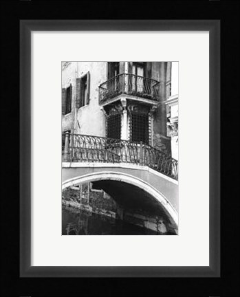 Framed Venetian Bridge Print