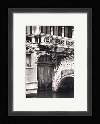 Framed Venetian Doorway Print