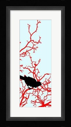 Framed Out Of The Blue II Print