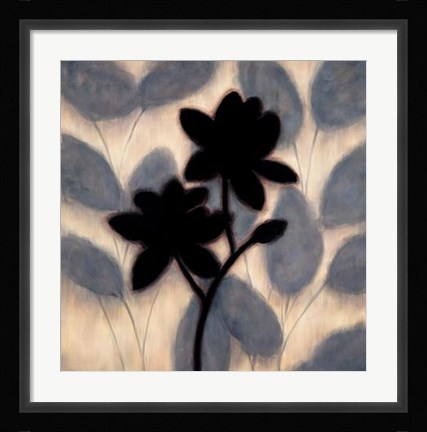Framed Blossom Silhouette II Print