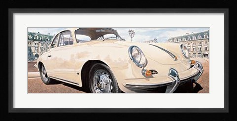 Framed Sport White Print