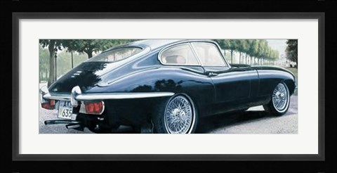 Framed British Black Print